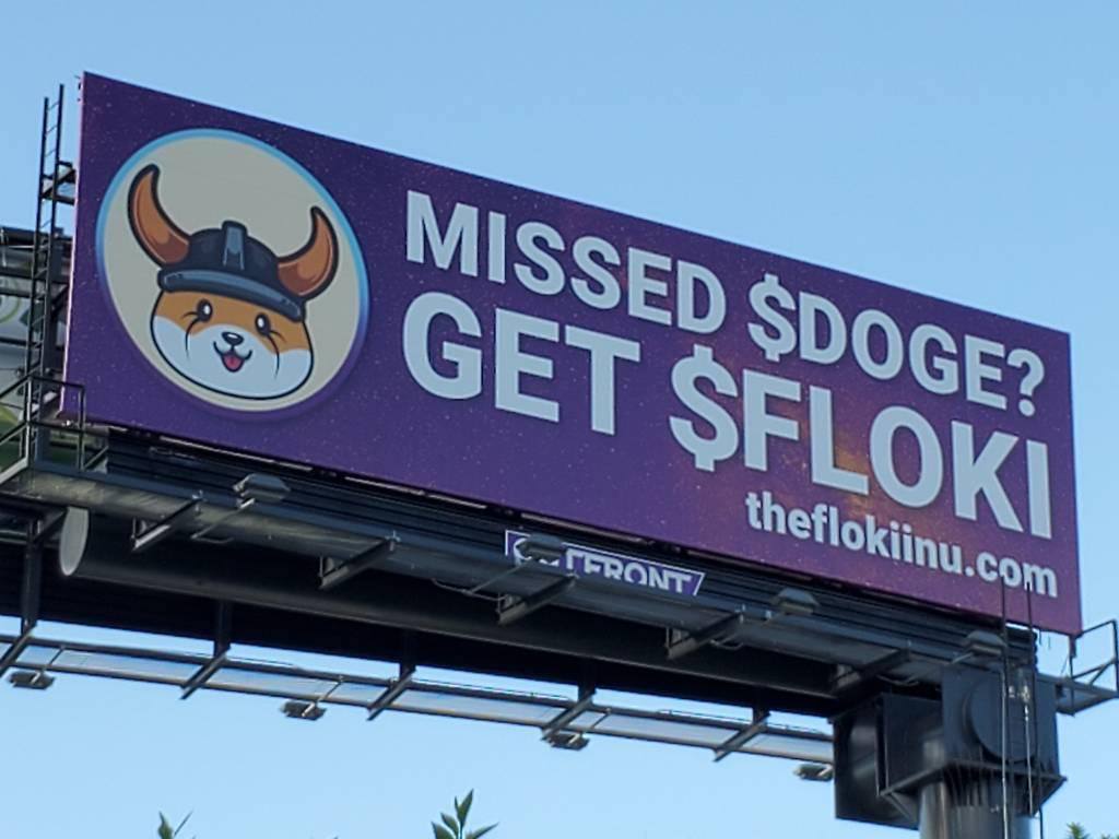 Missed Doge - Get $Floki - Billboard Ad